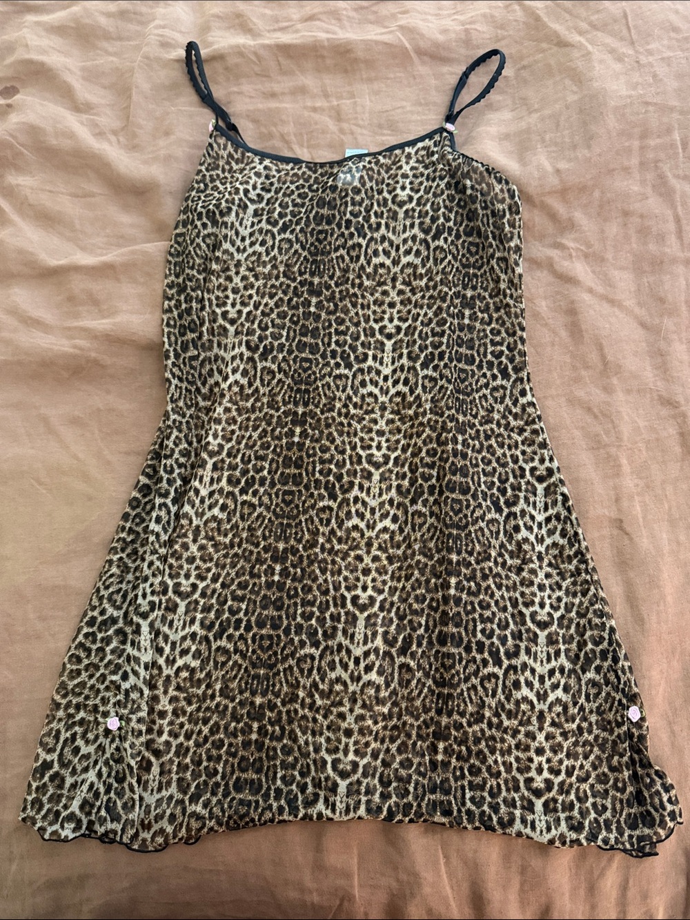 H&M Leopard Print Slip/Camisole in Brown and Black